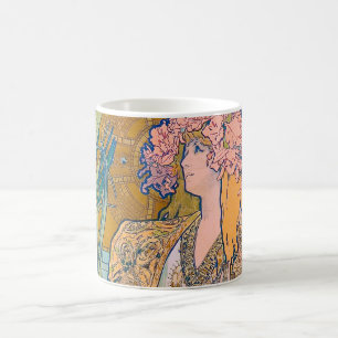 Mug Gismonda, Sarah Bernhardt, Mucha