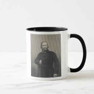 Mug Giuseppe Garibaldi, gravé par livre de D.J