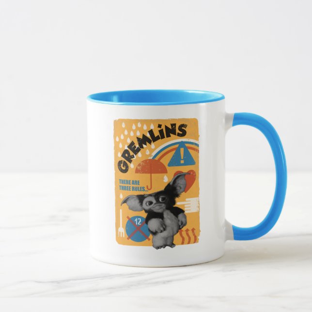 Mug Gizmo | Il Y A Trois Règles (Droite)