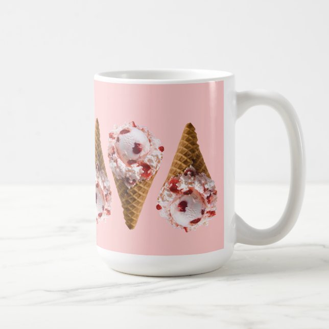 Mug Glace à la vanille de cerise (Droite)