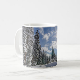 Mug Glace et neige Sunrise Winter Snow Alberta, Cana