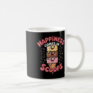 Mug Glace Mignonne Amoureuse Bonheur Vient En Cuilleré