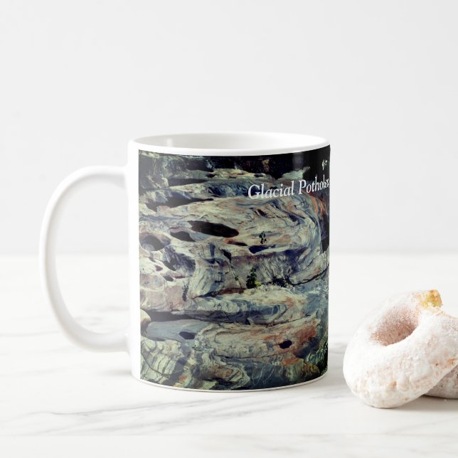 Mug Glacial Pothos Shelburne Falls MA (Avec donut)