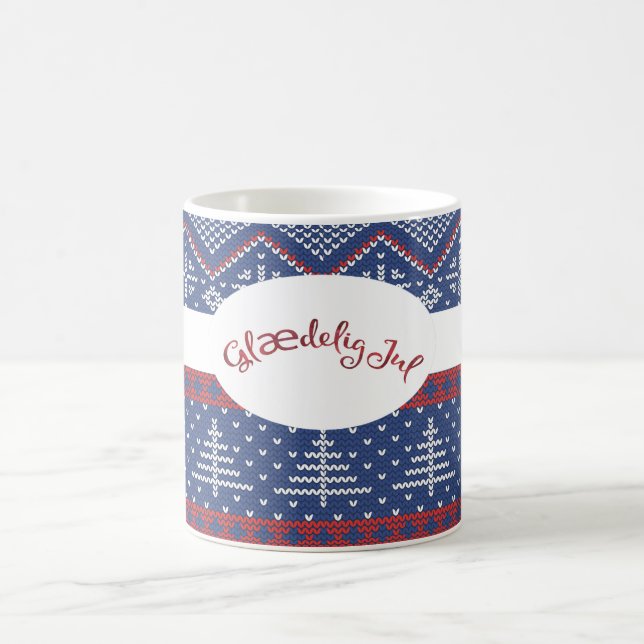 Mug Glaedelig Jul Christmas Sweat Knit (Centre)