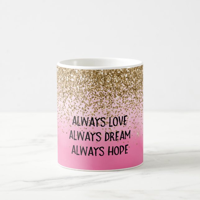 Mug Glam Glitzy Sparkle Parties scintillant Girl Dream (Centre)