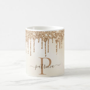Mug Glam Gold Parties scintillant Drivers Élégant Mono