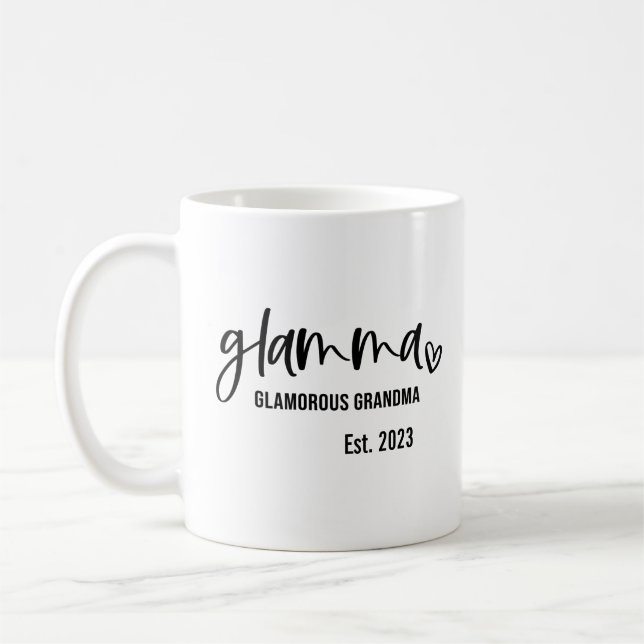 Mug Glamma Grandma Glamourous Créée 2023 (Gauche)