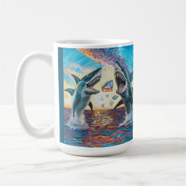 Mug Glamour Chomp-Shark Dressage pour les gemmes brill