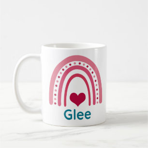 Mug Glee Viva Magenta Boho Arc-en-ciel