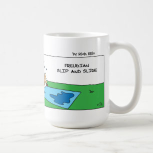 Mug Glissement freudien et glissière drôles