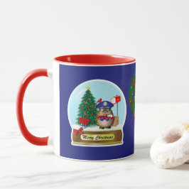 Mug Globe des neiges du transporteur de courrier de hé