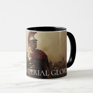 Mug Gloire impériale de César cinématique noir