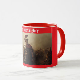 Mug Gloire impériale de César rouge
