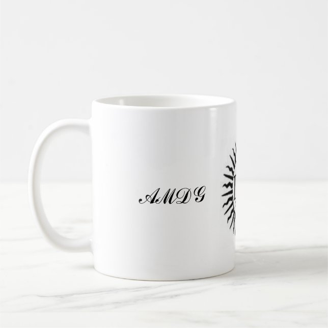 Mug Gloriam de dei de majorem d'annonce (Gauche)
