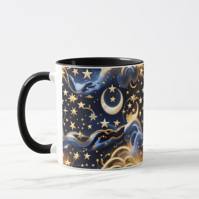 Mug - Glowing Luna Celestial Moon Tasse (Links)