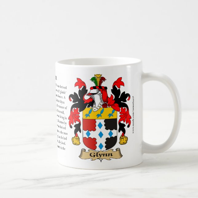 Mug Glynn, l'origine, la signification et la crête (Droite)
