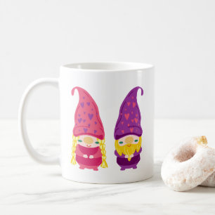 Mug Gnome Couple Personnalisable