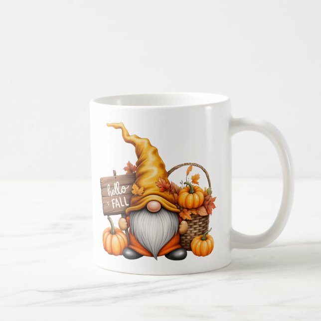 Mug Gnome d'automne (Droite)