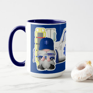 Mug Gnome EMT avec petit camion EMS