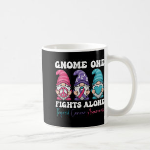 Mug Gnome One Se Batte Seul - Noël Cancer de la Thyroï