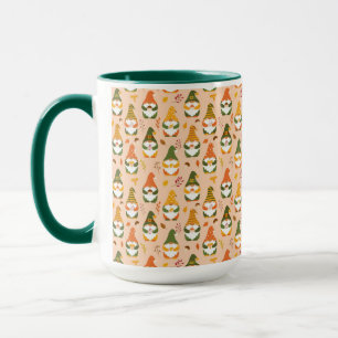Mug Gnomes d'automne dans le Motif forestier