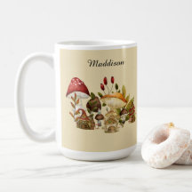 Gnomes de champignons enchantement