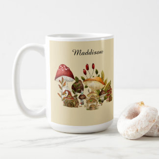 Mug Gnomes de champignons enchantement