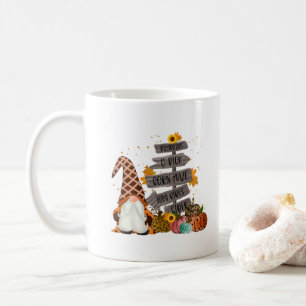 Mug Gnomes d'Halloween, Automne, Citrouilles, Promenad