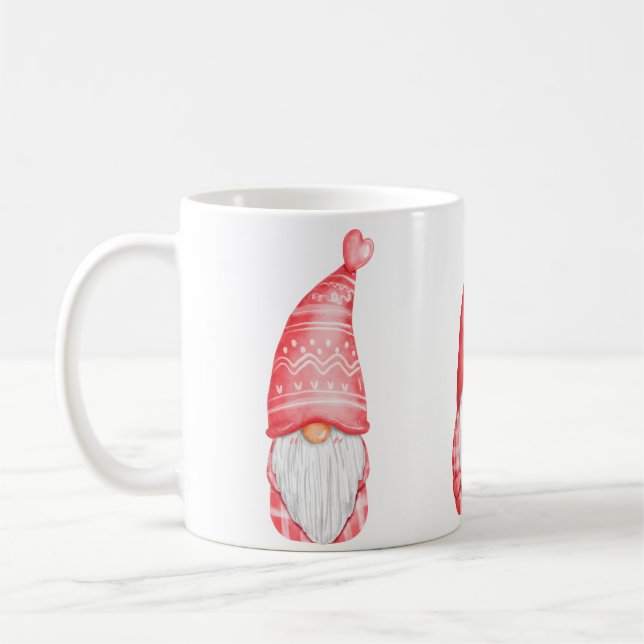 Mug Gnomes Valentines Vacances (Gauche)
