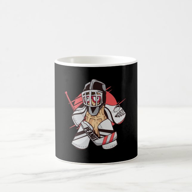 Mug Goalie de hockey sur arachide (Centre)