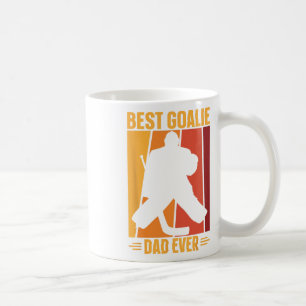 Mug Goalie Papa Hockey sur glace Joueur de hockey de h