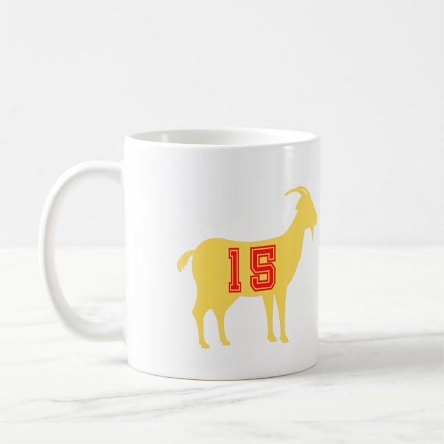 Mug GOAT 15 - Le plus grand de tous les temps No 15 (Gauche)
