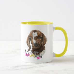 Mug GOAT LOVE Je viens de freaking LOVE Baby Chèvres