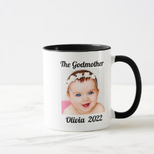Mug Godmère de Godgirl Nom photo personnalisé