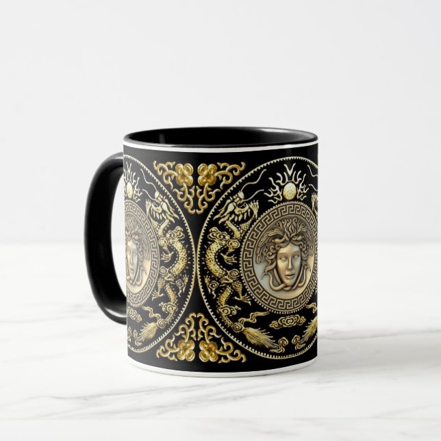 Mug Gold Medusa Oriental (Devant gauche)