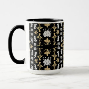Mug Gold Retro Art Nouveau