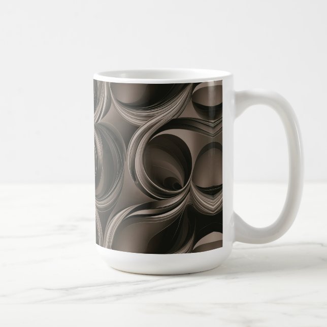 Mug Golden Botanical Flow Elegant   (Droite)