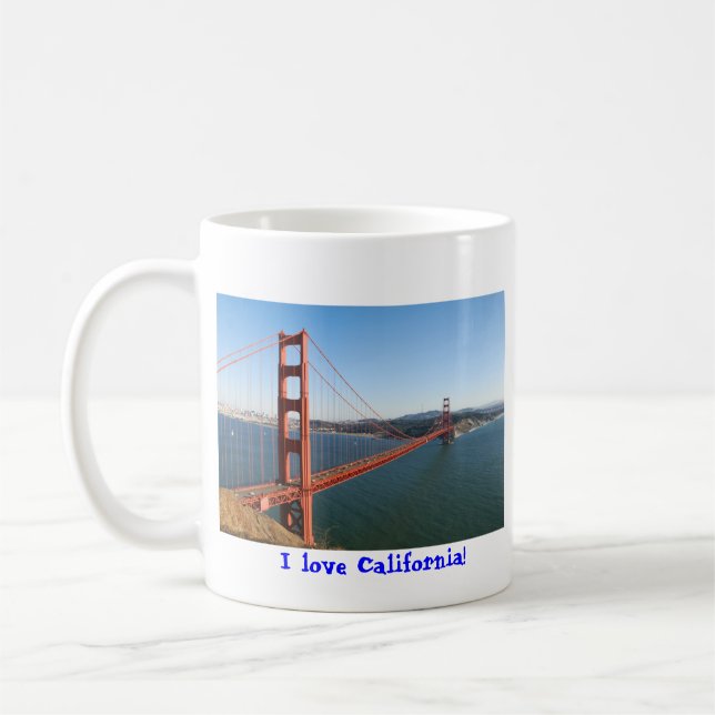 Mug Golden gate bridge à San Francisco (Gauche)