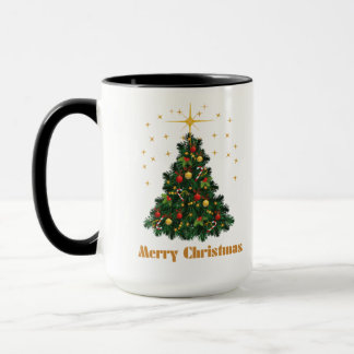 Mug "Golden Glow : Joyeux Noël Elegance Mug"