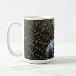 Mug Golden Grid Muse