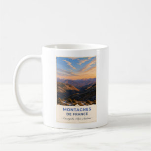 Mug Golden Light Over the French Alps – Coursegoules