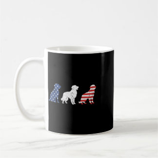 Mug Golden Retriever 4 juillet Merica _1