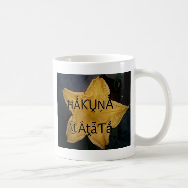 Mug Golden Star Hakuna Matata (Droite)