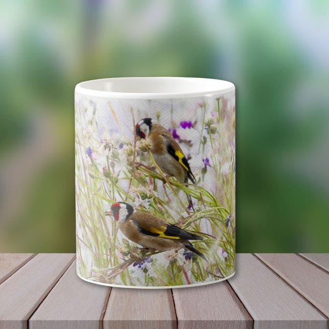 Mug Goldfinches (Créateur téléchargé)