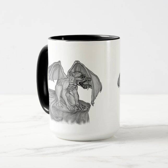 Mug Golem Gargoyle (Devant gauche)