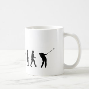 Mug Golf de l'évolution EVO06, golfeur