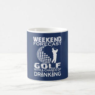 MUG GOLF DE PRÉVISION DE WEEK-END