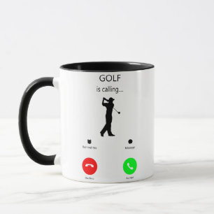 Mug Golf Est Appelant, Cadeau Pour Golfer, Cadeau Golf