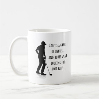 Mug Golf Funny Mug, Plaisanterie de golf