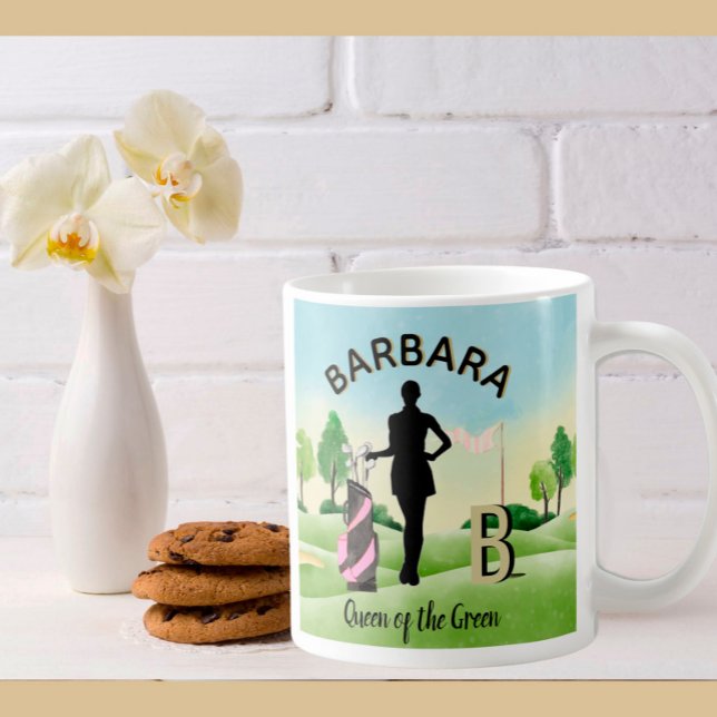 Mug Golf Gal Clubs Parcours Monogramme 3D (Créateur téléchargé)